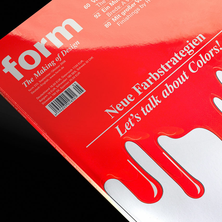 Folienkaschierung für Magazine, Produkt veredelt von Achilles